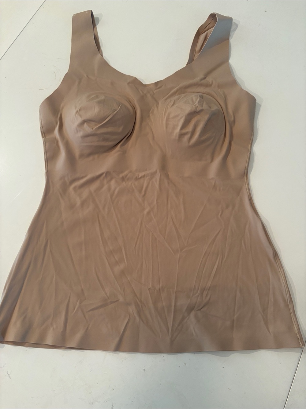 Rhonda Shear Nude Shaping Camisole with removable pads